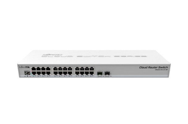 MikroTik CRS326-24G-2S+RM Cloud Router Switch CRS326-24G-2S+RM