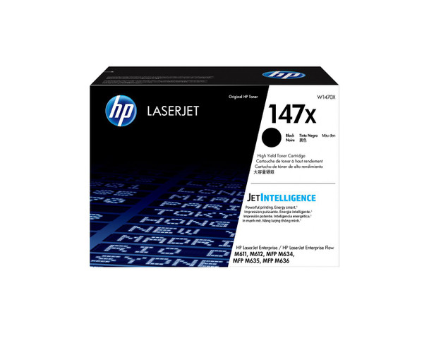 HP W1470X 147X Black LaserJet Toner W1470X