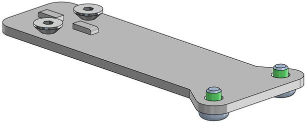 Ergonomic Solutions SPA144-02 Add on mount for C-Frame & SPA144-02