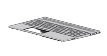 HP L49393-DH1 Top Cover W/Keyboard BL LMG L49393-DH1