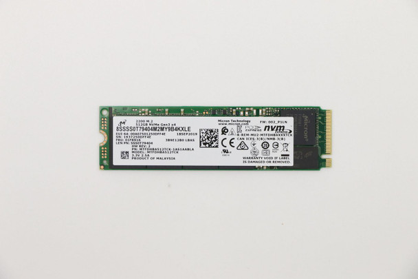 Lenovo 01FR916 Micron 2200 512GB M.2 PCIe 01FR916