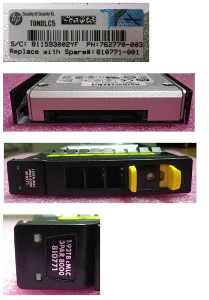 Hewlett Packard Enterprise 810771-001-RFB SP-DRV 1.92TB SSD SAS CMLC SFF 810771-001-RFB