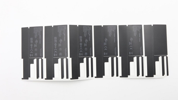 Lenovo 02DL905 SYSTEM label. Black 02DL905