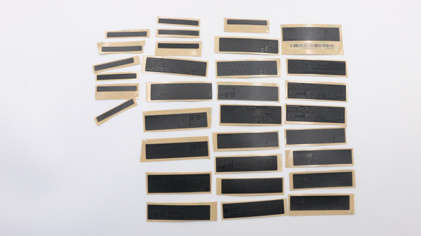 Lenovo 01LV494 LABEL KIT GEO Label Black 01LV494