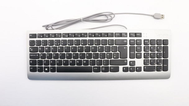 Lenovo 00XH982 USB Keyboard Silver  00XH982