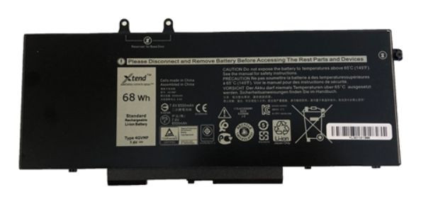 Dell W8GMW Battery PRI 51WHR 3C LITH SMP W8GMW