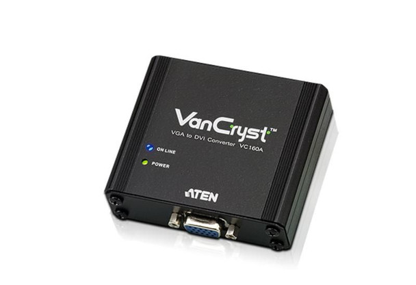 Aten VC160A-AT-E VGA to DVI Converter. Compact VC160A-AT-E