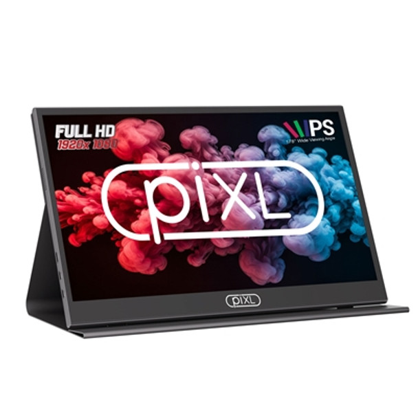Pixl Pm156c 15.6 " Full Hd 60Hz Ips Portable Monitor With Usb-C Mini Hdmi & Spea PM04