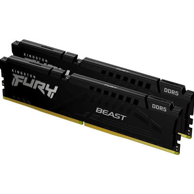 Kingston Fury Beast KF552C40BBK2-16  Gaming System Memory Dimm Ddr5 5200Mhz 16Gb KF552C40BBK2-16