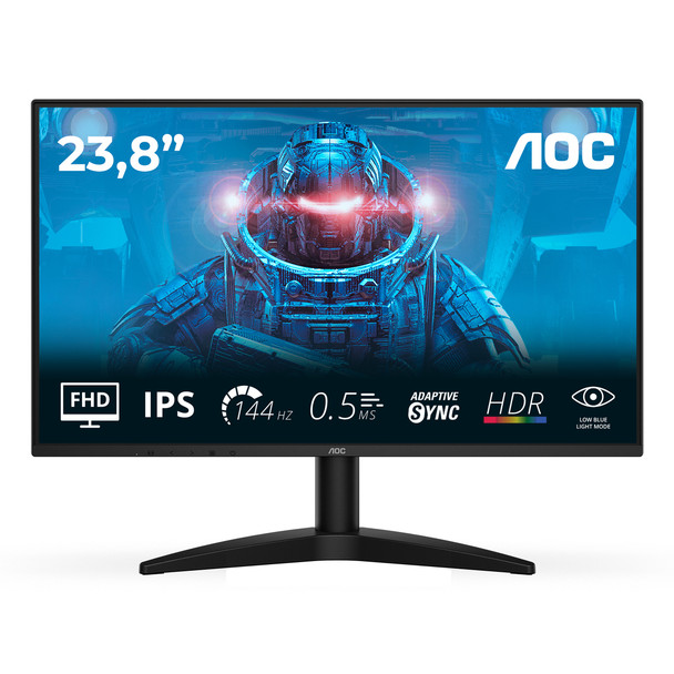 AOC 24B36X 60.5 cm 23.8" 1920 x 1080 pixels Full HD LED 0.5 ms Black 24B36X