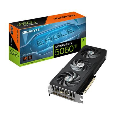 Gigabyte Geforce Rtx 5060 Ti Eagle Max Oc 16Gb Gddr7/Pci Express 5.0/2617Mhz/280 GV-N506TEAGLEMAX OC-16GD