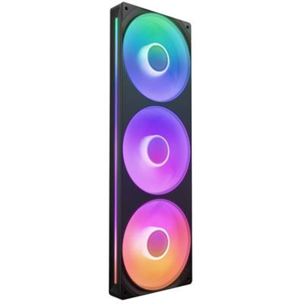 Nzxt F360 Rgb Core 360Mm Black Single-Frame Triple Fan Unit RF-U36HF-B1
