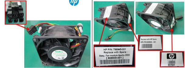 Hewlett Packard Enterprise 808849-001-RFB Fan module 808849-001-RFB