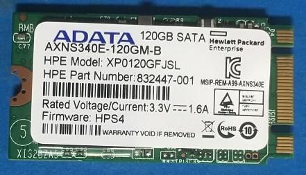 Hewlett Packard Enterprise P04723-001 DRV SSD 120GB 6G SATA 2242 P04723-001