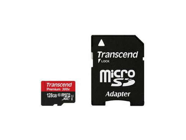 Transcend TS128GUSDU1 128 GB MicroSDHC Class 10 UHS TS128GUSDU1