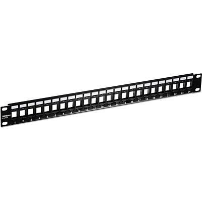 TrendNET TC-KP24 24-Port Blank Keystone 1U Patc TC-KP24