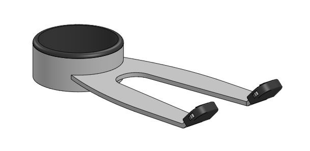 Ergonomic Solutions SPV3602-02 Universal hand scanner mount SPV3602-02