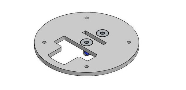 Ergonomic Solutions SPA106-02 Multigrip adapter - BLACK SPA106-02