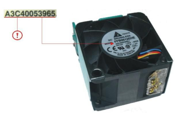 Fujitsu SNP:A3C40053965 Fan Modul Hotswap 60x60x38 SNP:A3C40053965