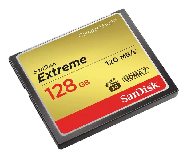 Sandisk SDCFXSB-128G-G46 CF CARD 128GB EXTREME SDCFXSB-128G-G46