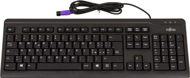 Fujitsu S26381-K515-L485 Keyboard PS2 BLACK ITALY S26381-K515-L485