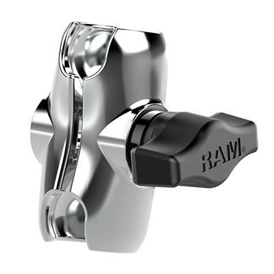 RAM Mounts RAM-B-201-ACHU CHROME RAM DBL SOCKT ARM RAM-B-201-ACHU