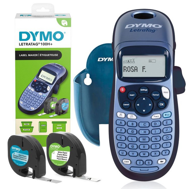 Dymo Letratag LT100-H+ Label Maker Starter Kit LT100HSTARTER