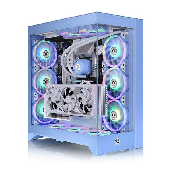 ThermalTake CA-1Y3-00MFWN-00 Cte E600 Mx Midi Tower Blue CA-1Y3-00MFWN-00