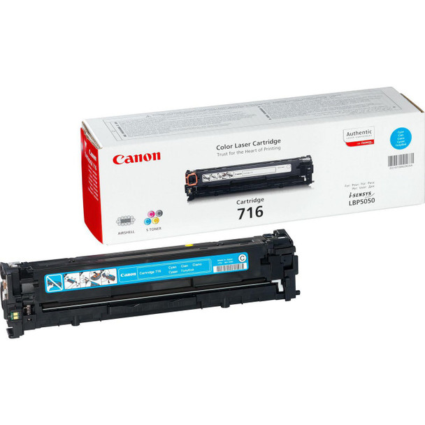 Canon 1979B002AA Toner Cyan 716 1979B002AA
