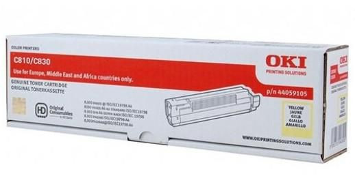 OKI 44059105 Toner Yellow Cartridge 44059105