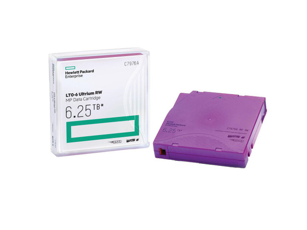 Hewlett Packard Enterprise C7976AN LTO-6 Ultrium Data Cartridge C7976AN