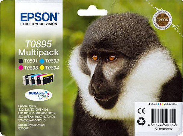 Epson C13T08954010 Ink B/C/M/Y C13T08954010