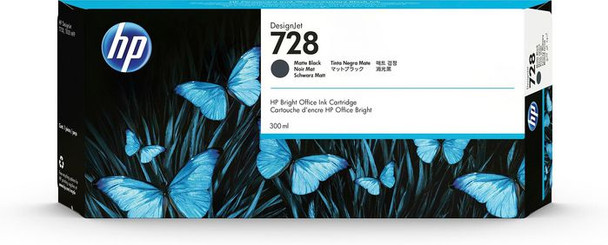 HP F9J68A Ink 728 Black F9J68A