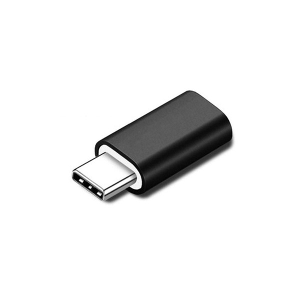 MicroConnect W125846692 Lightning-USB-C Adapter. Black MC-LIGHTUSBC