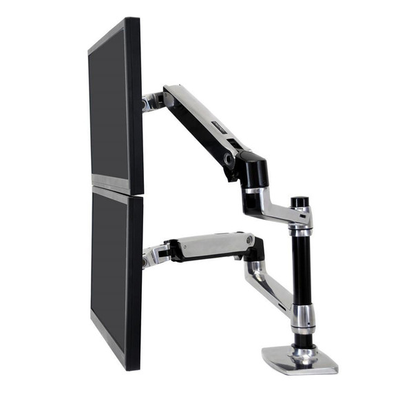Ergotron 45-248-026 LX REDESIGN DUAL ARM POLE MOUN 45-248-026