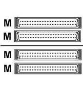Hewlett Packard Enterprise 242381-B21-RFB CABLE KIT MDB68 TO MDB68 3U 242381-B21-RFB
