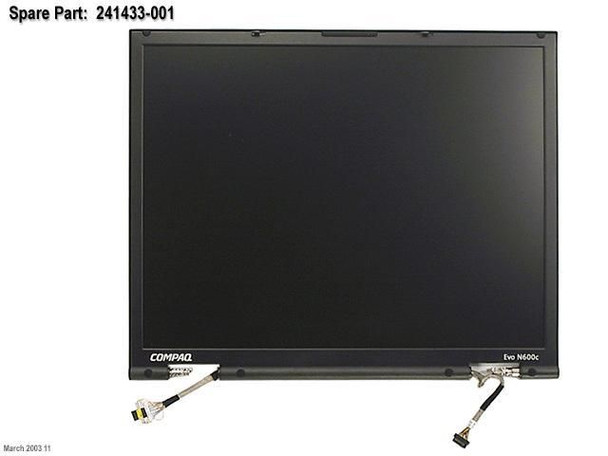 HP 241433-001-RFB EVO N600C 14.1" SXGA+ LCD 241433-001-RFB
