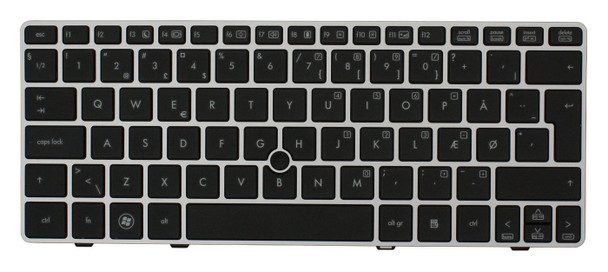 HP 651390-081 Keyboard DANISH 651390-081