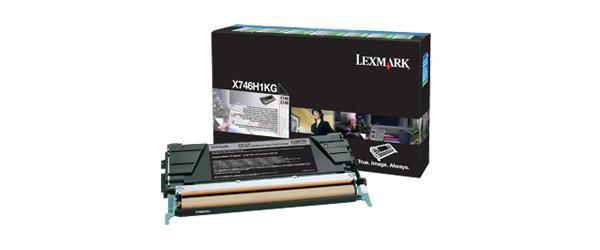 Lexmark X746H1KG Toner Black Return Program X746H1KG