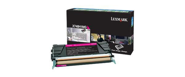 Lexmark X748H1MG Toner Magenta Return Program X748H1MG