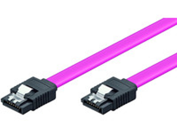 MicroConnect SAT15003C SATA Cable 0.3m with Clip SAT15003C