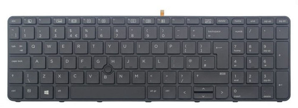 HP 841145-A41 Keyboard Belgium 841145-A41