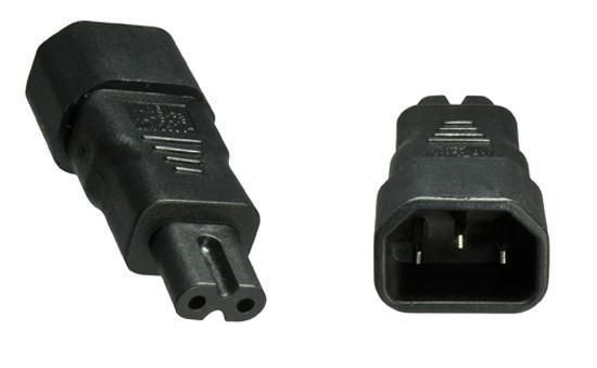 MicroConnect PE147AD Power Adapter C14  -  C7 M-F PE147AD