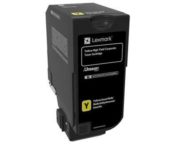 Lexmark 74C2HYE Toner Yellow 74C2HYE