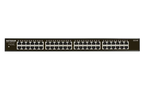 Netgear GS348-100EUS 48-PORT GB UNMANAGED SWITCH GS348-100EUS