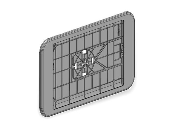 SpacePole IFI101C32P32 i-Frame case. iPad Air. White IFI101C32P32