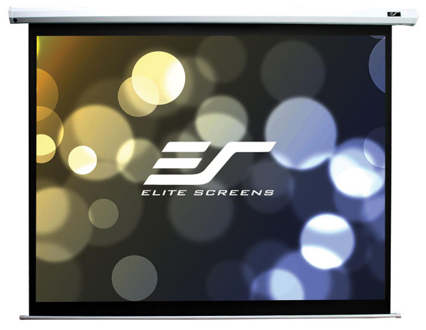 Elite Screens ELECTRIC120V 4:3 244x183 White - Motor ELECTRIC120V