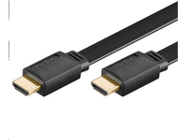 MicroConnect HDM19191V1.4FLAT HDMI 19 - 19 1m M-M GOLD HDM19191V1.4FLAT