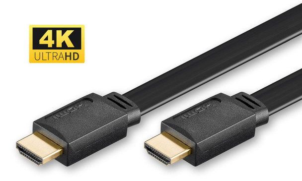 MicroConnect HDM19192V1.4FLAT HDMI 19 - 19 2m M-M GOLD HDM19192V1.4FLAT