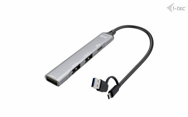 i-tec CAHUBMETALMINI4 Usb-C/Usb-A Metal Hub 1X Usb CAHUBMETALMINI4